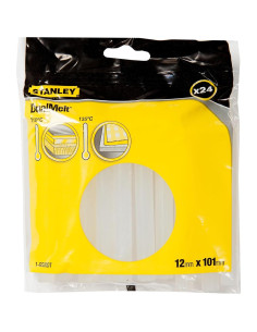Barra de Pegamento Doble Temperatura Stanley 12mm x 101mm Paquete 24 2