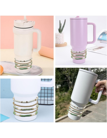 5 Accesorios Verdes para Copa Stanley Foaryoer 30oz/40oz