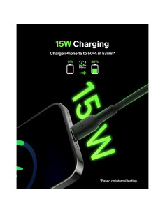 Cable USB-C a USB-A Belkin BoostCharge 1M Negro - Carga Rápida 2