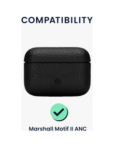 Funda de Silicona kwmobile para Marshall Motif II ANC - Negra 2