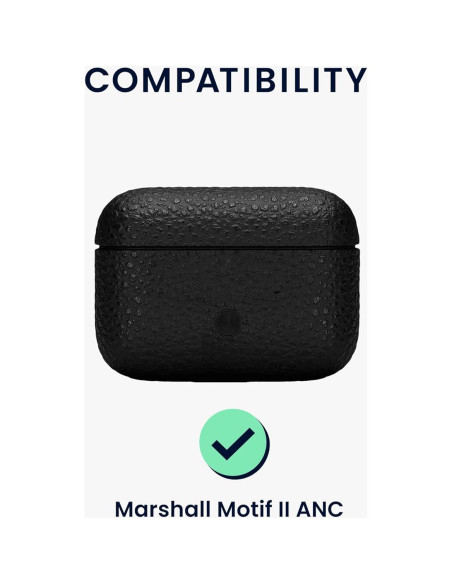 Funda de Silicona kwmobile para Marshall Motif II ANC - Negra