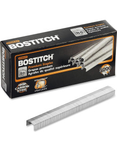 Grapas B8 PowerCrown Bostitch 6.35 mm Caja 5000 Unidades 2