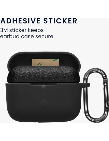 Funda de Silicona kwmobile para Marshall Motif II ANC - Negra