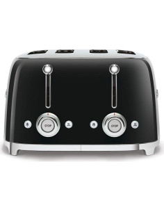Tostadora Smeg Retro 4 Rebanadas Negra TSF03 - 6 Preajustes 2