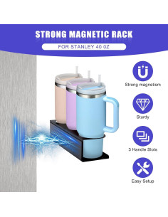 Soportes Magnéticos para Tazas Stanley EcoCharm - 2 Piezas 2