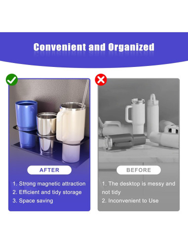 Soportes Magnéticos para Tazas Stanley EcoCharm - 2 Piezas