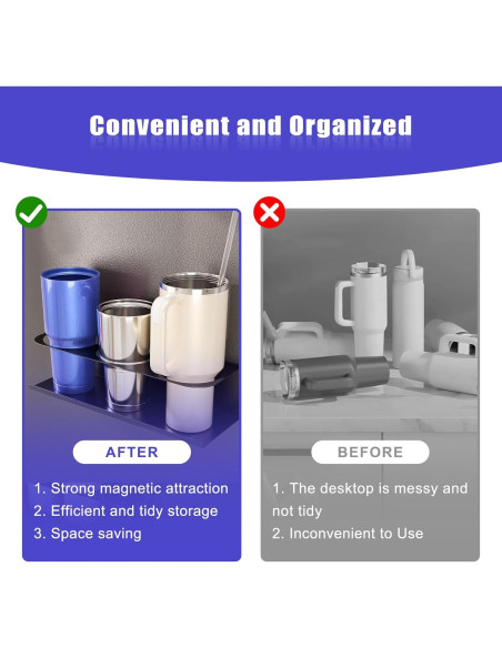 Soportes Magnéticos para Tazas Stanley EcoCharm - 2 Piezas