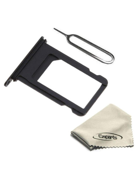 Bandeja de SIM para iPhone 8 Ewparts Negra - Repuesto Nuevo