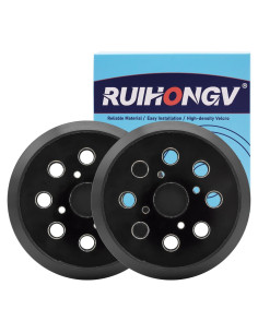 Pad de Reemplazo Lijadora Orbital RUIHONGV 5" Paquete de 2