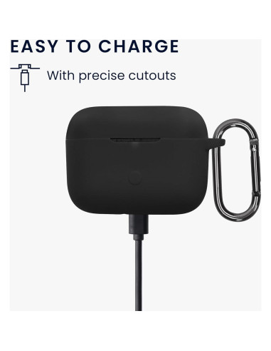 Funda de Silicona kwmobile para Marshall Motif II ANC - Negra