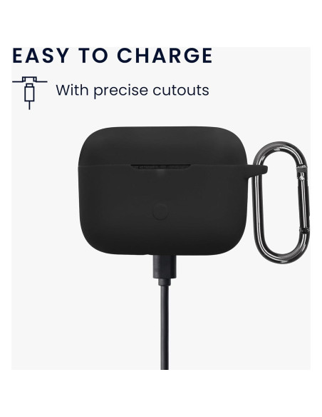 Funda de Silicona kwmobile para Marshall Motif II ANC - Negra