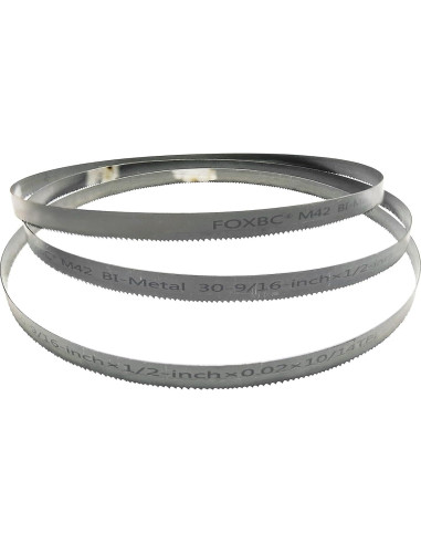 Hoja de Sierra de Cinta FOXBC 77.6 cm 10/14 TPI Paquete de 3