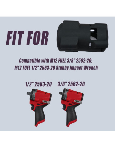 Botón Protector de Goma Seeklf para Llave de Impacto M12 FUEL