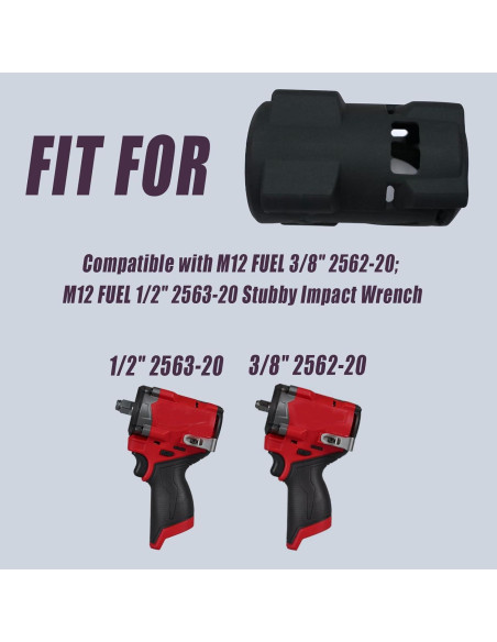 Botón Protector de Goma Seeklf para Llave de Impacto M12 FUEL