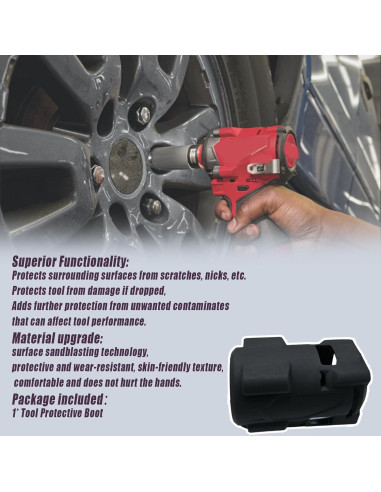 Botón Protector de Goma Seeklf para Llave de Impacto M12 FUEL