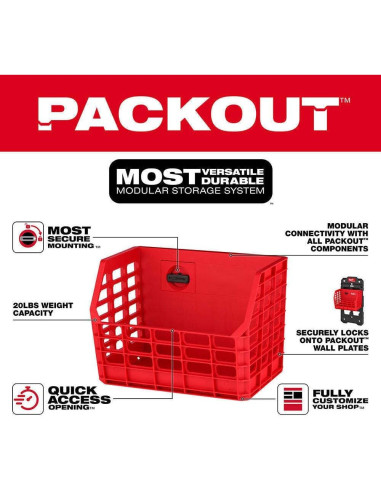 Cesta de Almacenamiento de Herramientas JEvLon 48-22-8342