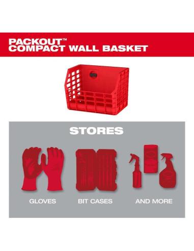 Cesta de Almacenamiento de Herramientas JEvLon 48-22-8342