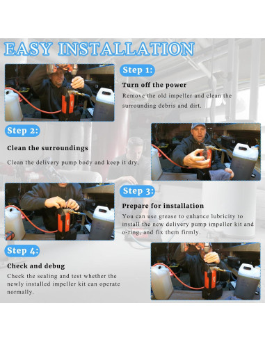 Kit de Impulsor y O-Ring Milwaukee M18 49-16-2771 de Latón