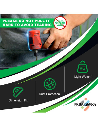 Bota Protectora FKBAightccy para Amoladora Milwaukee 2485-20