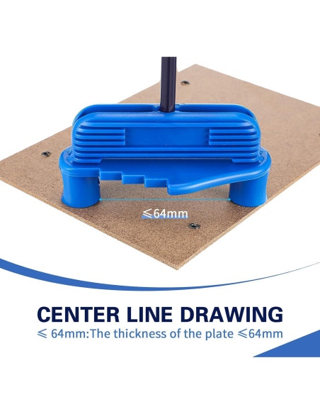 4 Piezas Herramienta de Marcado Central Frienda 102x57mm