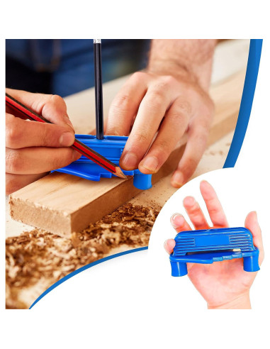 4 Piezas Herramienta de Marcado Central Frienda 102x57mm