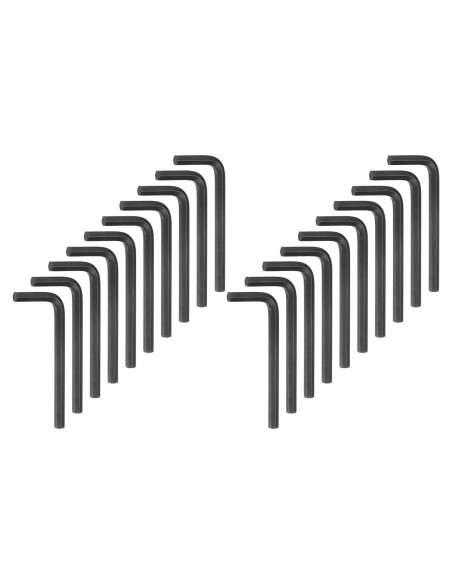 Llave Allen L-Forma 20pcs HARFINGTON 1/4" Acero Vanadio