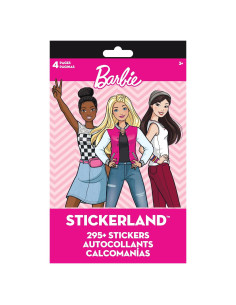 Pad de Calcomanías Barbie - 4 Páginas Multicolor