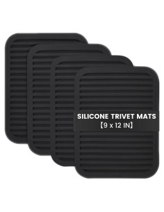 Alfombrillas de Silicona Resistentes al Calor Ardanlingke 4 Pcs