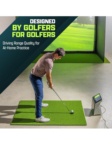 Alfombrilla de Golf GoSports Turf PRO 5x3 pies para Práctica