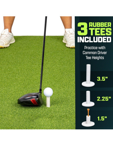 Alfombrilla de Golf GoSports Turf PRO 5x3 pies para Práctica