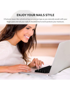 Cubierta de Teclado Denash de Silicona para MacBook Pro y Air 2