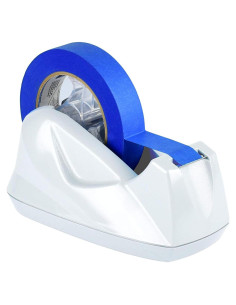 Dispensador de Cinta Jumbo Acrimet Blanco con Base Antideslizante