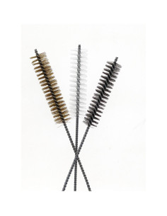 Juego de 3 cepillos de limpieza SE 40.64 cm cobre acero nylon 2