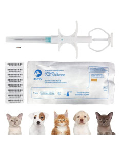 Microchip para Mascotas ISENVO 134.2K FDX-B 1.25x7mm