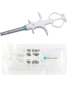 Microchip para Mascotas ISENVO 134.2K FDX-B 1.25x7mm 2