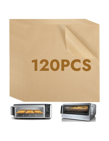 Papel Pergamino para Freidora de Aire BYKITCHEN 30x30 cm 120 Pcs