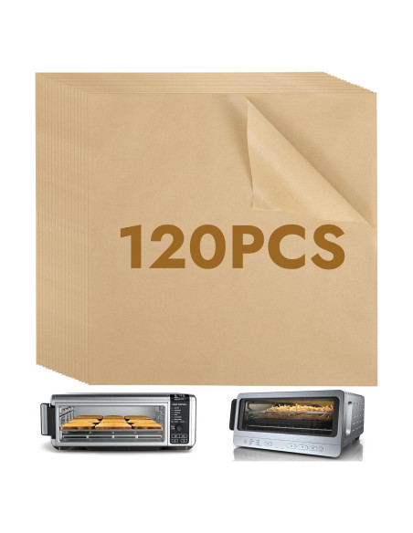 Papel Pergamino para Freidora de Aire BYKITCHEN 30x30 cm 120 Pcs