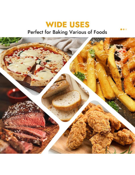 Papel Pergamino para Freidora de Aire BYKITCHEN 30x30 cm 120 Pcs