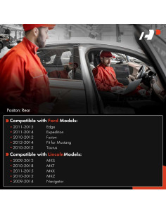 Sensor de Estacionamiento A-Premium 4PC para Ford y Lincoln 2