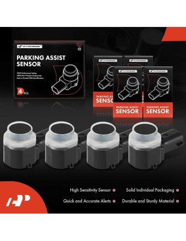 Sensor de Estacionamiento A-Premium 4PC para Ford y Lincoln