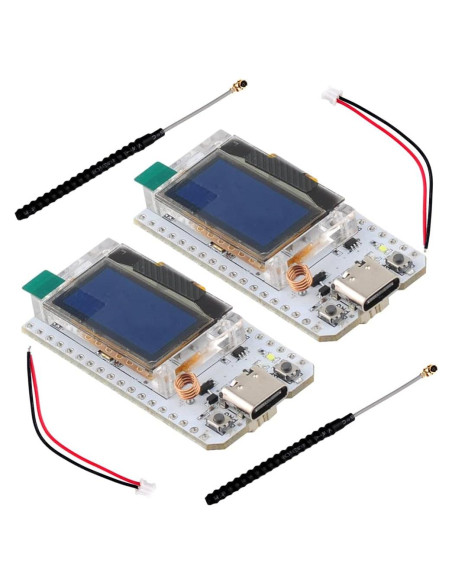 Placa de Desarrollo LoRa 32 V3 915MHz + Antena 2dBi