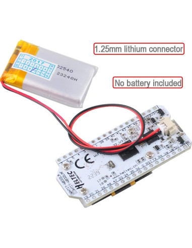 Placa de Desarrollo LoRa 32 V3 915MHz + Antena 2dBi