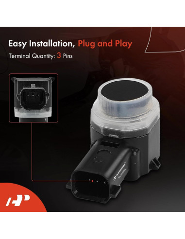 Sensor de Estacionamiento A-Premium 4PC para Ford y Lincoln