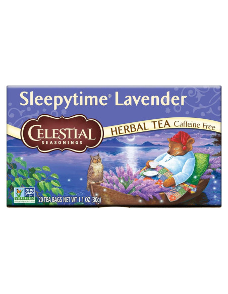 Té Herbal Celestial Seasonings Sleepytime Lavanda 20 Bolsitas
