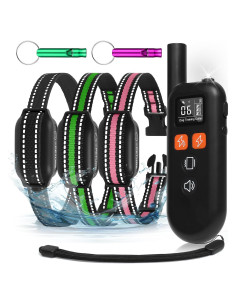 Collar de Entrenamiento Peture 1000m IPX7 4 Modos Ajustable