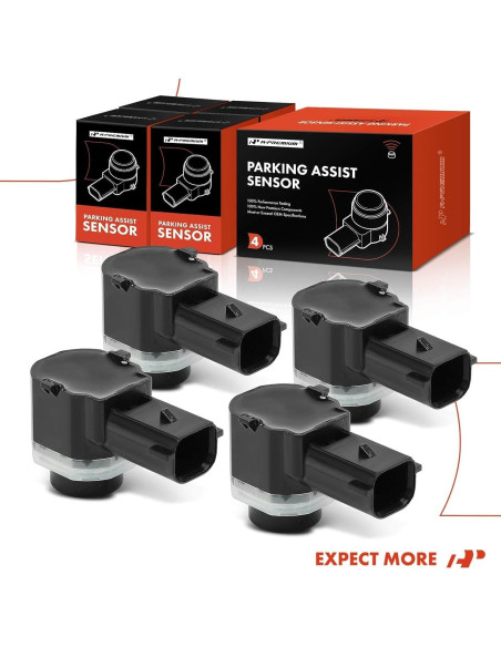 Sensor de Estacionamiento A-Premium 4PC para Ford y Lincoln