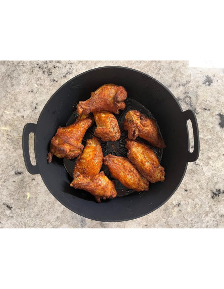 Forro Reutilizable de Silicona para Freidora de Aire The Silicone Kitchen 19 cm