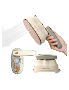 Vaporera de Viaje AckerKuro HX-6218 1200W 200ml Beige