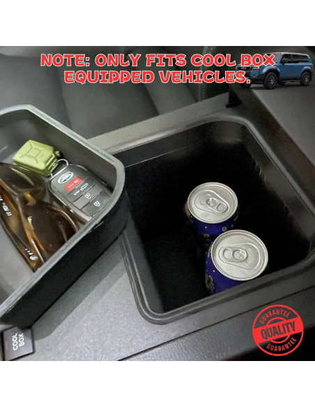 Bandeja Organizador Cool Box Qlhshop para Toyota Land Cruiser Prado 250 y Lexus GX 550
