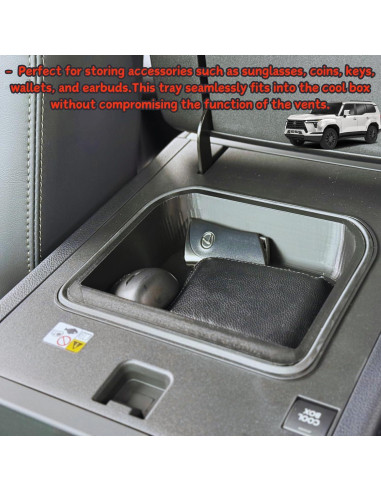 Bandeja Organizador Cool Box Qlhshop para Toyota Land Cruiser Prado 250 y Lexus GX 550